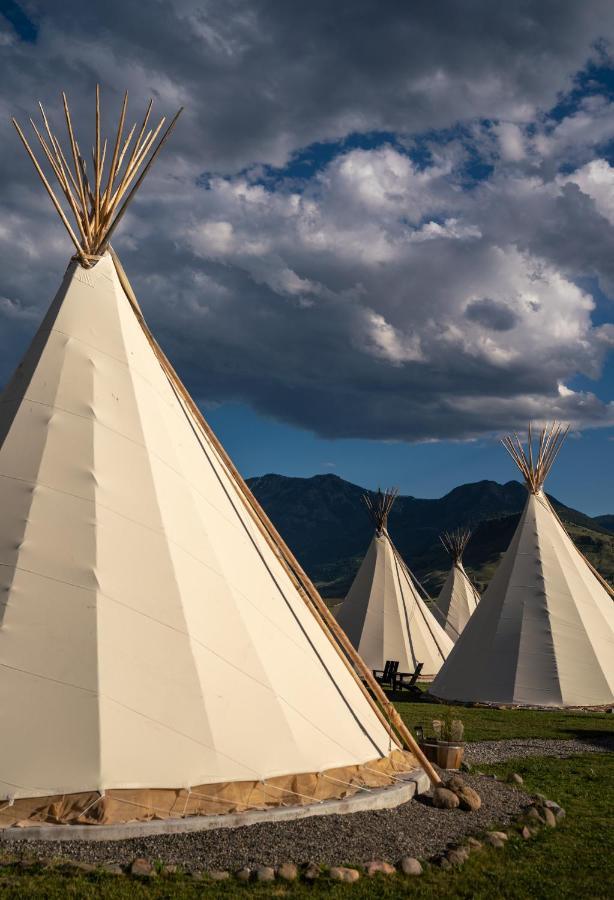 Dreamcatcher Tipi Hotel Gardiner Kültér fotó