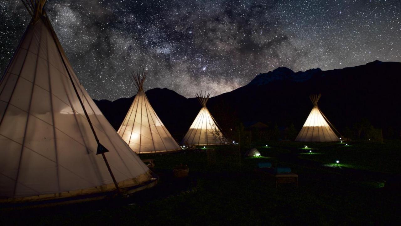 Dreamcatcher Tipi Hotel Gardiner Kültér fotó
